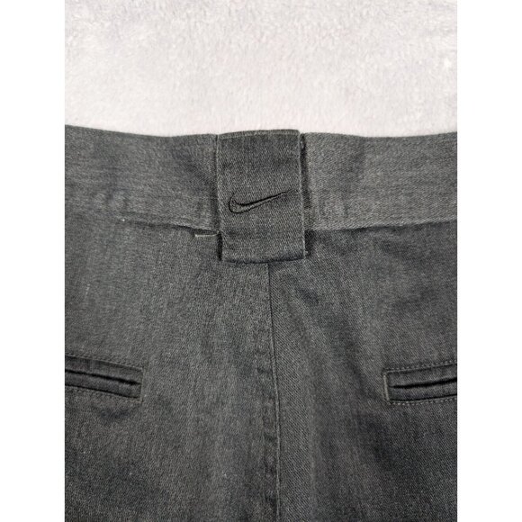 Nike Golf Pants Mens Medium 34x34 Charcoal Straight Leg Golf Casual Athletic - Picture 7 of 7